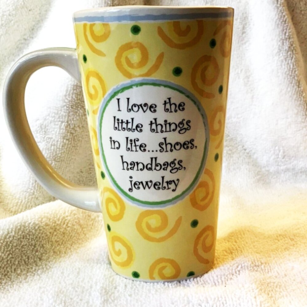 💕 3/$25 💕 Tumbleweed Tall 16oz Mug -I Love The Little Things In Life…